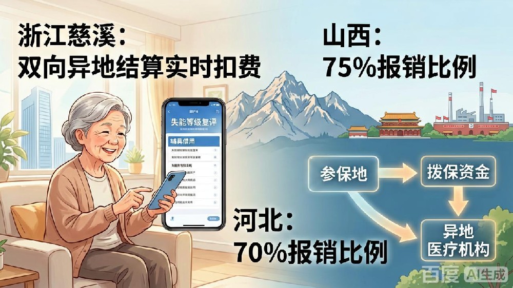 长护险异地照护结算全面打通！居家康复、辅具租赁跨省直接报销无需跑腿